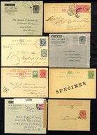 QV-QEII Postal Stationery Items, U & Unused, Incl. Postcards, Wrappers, Air Letters, Registered Envelopes. A Number Are  - Autres & Non Classés