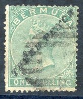 1874 Surcharged Diagonally 3d On 1s Green Av Used Example, A Little Soiled With Short Or Blunt Perfs. SG.13. Cat. £850 - Other & Unclassified