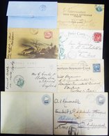 1861-1907 Covers/cards + Entire To Or From The Levant. The Stampless Entire To Malta Has A British Post Office Constanti - Other & Unclassified