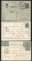 1901-17 Postal History Selection With 1901 PPC Of Geneva Franked 2st (5) Cancelled Siston Bilingual D/stamp, 1906 PPC Fr - Otros & Sin Clasificación