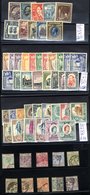 1894-96 Colours Changed CCA Set To 45pi VFU, SG.40/49, 1928 British Rule Set M, SG.123/132, 1938 KGVI Defin Set M, SG.15 - Other & Unclassified