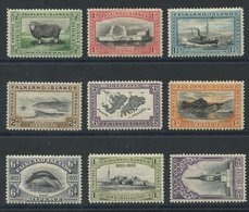 1933 Centenary Set To 2/6d, Fresh M, SG.127/135. Cat. £494. (10) - Sonstige & Ohne Zuordnung