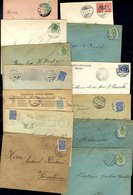 1912-14 Commercial Internal Covers At Russian 5p-20p Rates, Wide Variety Of Town/village Origins. (67) - Sonstige & Ohne Zuordnung