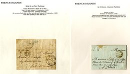 1790-1989 Collection Of French Islands Comprising U & Unused PPC's Of Islands Such As Re, Belle Isle, Longue, Tudy, Gile - Other & Unclassified