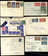 1930's Covers  - Mainly Commercial Mail With Good Frankings Including Many Better Commemorative Issues: Registered, Expr - Autres & Non Classés