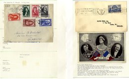 1947-73 Collection Of FDC's With One Or Two Earlier Non FDC Items. Most On Illustrated Envelopes, Includes Red Cross, Pl - Other & Unclassified