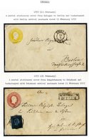 PRUSSIA 1852-67 Postal Stationery, Attractive Collection Written Up On Leaves In A Ring Binder Incl. Used & Unused Examp - Autres & Non Classés