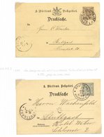 WURTTEMBERG 1872-1916 Postal Stationery Cards Collection Of U (26) & Unused (14), Also An 1865 3kr Envelope U In Pfalzgr - Other & Unclassified