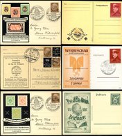 1930's-40's Postal Stationery Collection Of Over 100 Items Mainly Illustrated P.S Cards Used Or Unused, A Variety Of Sub - Other & Unclassified