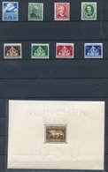 1933-40's UM Collection In A Large Black Page Stock Book, Incl. 1933 Hindenburg Set Of 17 UM (Cat. £95), 1935 Saar Resto - Sonstige & Ohne Zuordnung