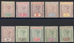 1889-1902 CCA Set M, SG.26/34. Cat. £400. (10) - Other & Unclassified