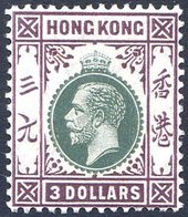 1912-21 MCCA $3 Green & Purple, Fresh M, SG.114. Cat. £300 - Otros & Sin Clasificación