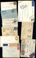 INDIA & STATES Accumulation Of 25 Covers (mixed Condition) And A Batch Of Jaipur State ½a Postal Cards (27) Used In The  - Otros & Sin Clasificación