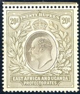 EAST AFRICA & UGANDA 1903 CCC 20r Grey & Stone, Well Centered Example From The Top Of The Sheet With Part O.g., Strong C - Otros & Sin Clasificación