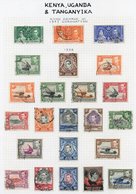 K.U.T 1903-60 FU Collection On Leaves Incl. 1903 To 8a, 1907 To 50c, 1912 To 2r, 1922 To 5s, 1935 To 5s, 1935 Jubilee Se - Other & Unclassified