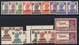 1945 Stamps Of India Optd Set In UM Pairs, SG.52/63. Cat. £150. (26) - Sonstige & Ohne Zuordnung