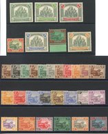 1922-34 MSCA Complete Set Of 32, Fine M & Very Scarce, SG.52/82. Cat. £3000+ - Autres & Non Classés