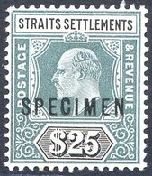 1904-10 MCCA $25 Grey-green & Black, Optd SPECIMEN Fresh M, SG.139s, Scarce. Cat. £750 - Other & Unclassified