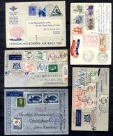 C1928-1960 Airmails (few Later) Covers To Variety Of Destinations, Mainly Commercial With The Odd Special Flight Cancell - Other & Unclassified
