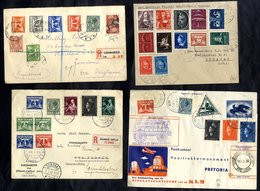 1930's -60's Commercial Mail With Postcards & Covers Including Registered & Express, Uncommon Frankings & Postmarks Note - Other & Unclassified