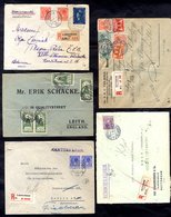 C1930-40 Interesting Group Of Commercial Mail (49) With Considerable Number Of Registered (insured Cover Noted), Express - Otros & Sin Clasificación