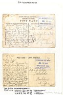 Nos. 24-26, Fifth Reinforcements 1915 (19 July) Picture Postcards Of Ceylon And Bombay, Both Ex The Tahiti Showing 'N.Z. - Otros & Sin Clasificación