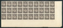 1899-1900 ½d Mount Cook, A Superb Top Left Corner Block Of 30 (3 X 10) In The Colour Of The London ½d But In The Design  - Other & Unclassified