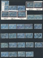 1898 London Print 2½d Values Used With WAKITIPU With Block Of Six (3 AU 00), Block Of Four, Pair And  A Number Of Single - Otros & Sin Clasificación