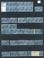 1902-07 Local Print Watermarked P.11 2½d Wakatipu Selection With Two Mint Blocks Of Four And Singles In Various Shades,  - Sonstige & Ohne Zuordnung