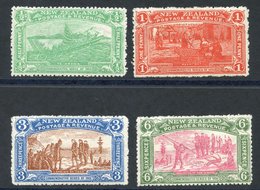 1906 Christchurch Ex. Fresh Mint, SG.370/73. Cat. £275. (4) - Autres & Non Classés