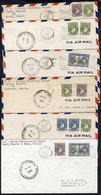 1941 PAA FAM 22 Flight To Accra, Nigerian Acceptance Covers For Return Stages Incl. Bathhurst, Gambia, Belem & Natal, Br - Other & Unclassified