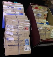 ZIMBABWE Collection Of Registered Envelopes From 1990's Arranged Alphabetically In A Box, All Different Postmarks Or Reg - Sonstige & Ohne Zuordnung