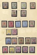 1893 CCA New Values Set M SG.22/25, 1896 Locally Surcharged Set M SG.26/7, 1897-1900 Colours Changed Set Up To 1r M SG.2 - Otros & Sin Clasificación