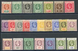 1921-32 Die II MSCA Set, Fine M, SG.98/123. Cat. £190. (24) - Otros & Sin Clasificación