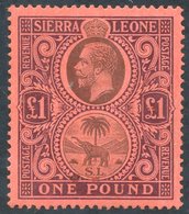 1912-21 MCCA £1 Black & Purple/red, Fine M, SG.128. Cat. £250 - Otros & Sin Clasificación