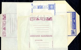 1940's-90's (circa) Range Of Air Letters, Total Of 84 With 33 Different Mainly Unfolded/unused, South Africa But Also Rh - Sonstige & Ohne Zuordnung