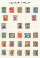 1924-64 VFU Collection On Leaves Incl. 1924 Admirals To 6d, 10d, 2s & 2/6d, 1931 KGV Set, 1932 Falls. 1935 Jubilee, 1935 - Autres & Non Classés