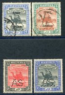 OFFICIALS (ARMY) 1906-11 2p, 5p Star & Crescent, Good U, SG.A11 & A12, 1913-22 Perf. A.S 5m, 2p Black & Blue - Both M, S - Sonstige & Ohne Zuordnung