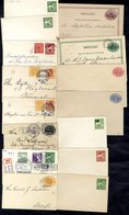 C1875-1940 Postal Stationery Good Variety Of Used & Unused Cards, Letter-cards & Envelopes Used Mainly Locally Or To Eur - Otros & Sin Clasificación