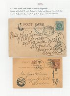 Collection Of Postal Stationery (written Up) With M & U Newspaper Wrappers, Postcards & Letter Cards. Noted - A Very Int - Autres & Non Classés