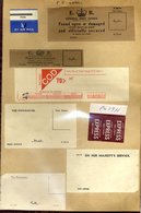 POST OFFICE PRINTED LABELS - Loose Leaf Book Formerly Kept In Colchester Head Post Office Stores Branch, Showing A Wide  - Autres & Non Classés