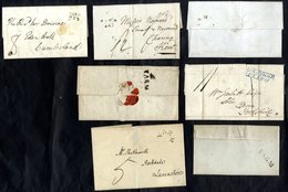 YORKSHIRE (YARM) 1780-1990's Postal History Collection Housed In Two Multi Ring Albums Commencing With 1780 S/line YARM  - Other & Unclassified