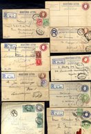 Postal Stationery QV-QEII - Good Range Of Used/unused Items Including Registered Envelopes (embossed Upratings (2) & Pri - Otros & Sin Clasificación