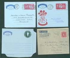 AIR LETTERS KGVI/early QEII Range Of U Or Unused With Commemoration Types Incl. 1948 Olympics, 1953 Coronation Incl. Som - Other & Unclassified