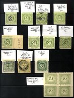 RAILWAY LETTER STAMPS OF ENGLAND, SCOTLAND & WALES Collection On Hagner Leaves Of 335 Unused Or Used, Mainly 2d Values I - Otros & Sin Clasificación