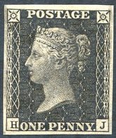 1865 1d 'Royal' Reprint Pl.66 (wmk Inverted) Superb O.g (small Gum Thin), Four Good Margins, Lettered HJ, Spec DP35a. Ca - Otros & Sin Clasificación