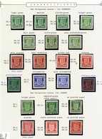 Collection Of Mainly M Or UM On Leaves Incl. 1937 Waterlow Essays Perf (2) & Imperf In Blocks Of Four, 1939 High Value S - Other & Unclassified