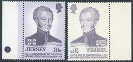 JERSEY 1974 150th Anniversary Of The Royal National Lifeboat Institution 3½p Sir William Hillary Founder, Marginal UM Sh - Other & Unclassified