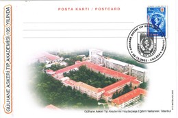 33268. Tarjeta Maxima Entero Postal ANKARA (Turquia) 2003. Academia Medicina. - Entiers Postaux