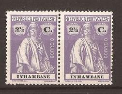 PORTUGAL - INHAMBANE - N° 78 Paire NEUF XX MNH - Inhambane